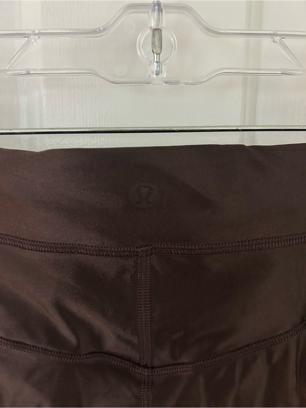 Lululemon Satin Shine High-Rise Leggings In Espresso - Picture 5 of 6
